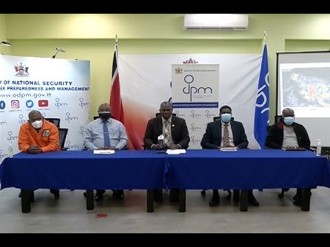 ODPM Hosts Press Conference Following Adverse Weather Events - Friday September 3rd 2021