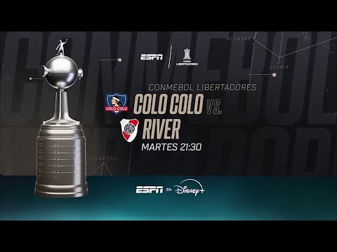 Colo-Colo VS. River Plate - CONMEBOL Libertadores 2024 - Cuartos de Final IDA - Disney+ PROMO