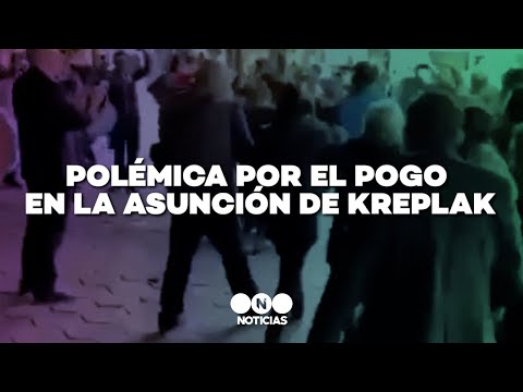POLÉMICA por el POGO en la ASUNCIÓN de NICOLÁS KREPLAK - Telefe Noticias