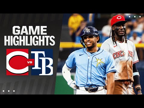 Reds vs. Rays Game Highlights (7/28/24) | MLB Highlights