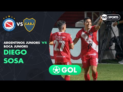 Diego Sosa (1-0) Argentinos Juniors vs Boca Juniors | Fecha 5 Grupo A - Fase Campeón Copa Maradona