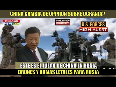 ULTIMO MINUTO! China cambia de opinion envia ARMAS a Rusia ESTE es el PLAN con UCRANIA