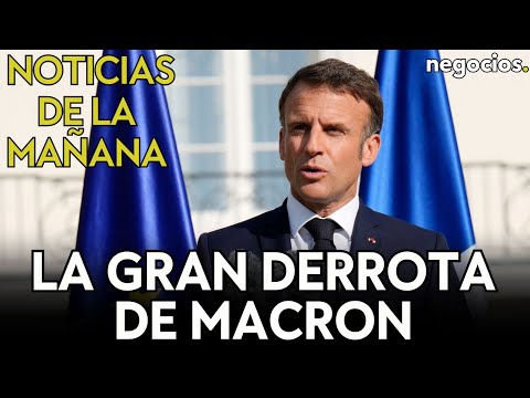 NOTICIAS DE LA MAÑANA | Macron, el gran derrotado; Biden pacta el uso de activos rusos; G7 advertirá