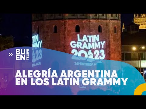 Alegría argentina en los Latin Grammy - Buen Telefe
