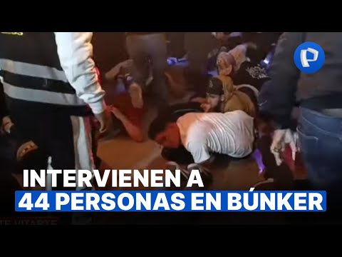 Ate: allanan búnker de organización criminal e intervienen a 44 personas