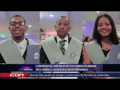 Universidad del Caribe inviste 624 nuevos profesionales; 17 de estos con discapacidad