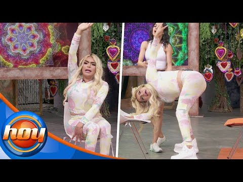 Wendy Guevara tomó clases de yoga para lograr la flexibilidad de Thalía | Programa Hoy