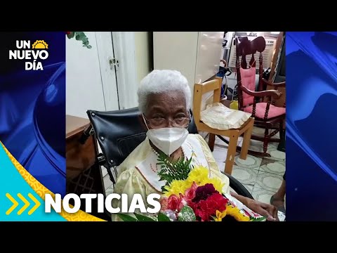 Elecciones 2020: con 107 años, Delia Garcés ejerció su derecho al voto | Un Nuevo Día | Telemundo