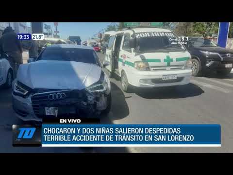 Terrible accidente en San Lorenzo