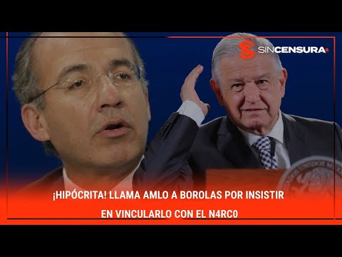 ¡HIPO?CRITA! Llama #AMLO a #BOROLAS por insistir en vincularlo con el n4rc0