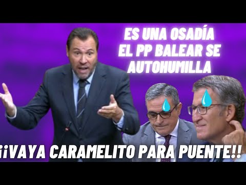 Óscar Puente HUMILLA a un diputado de FEIJÓO: ¡El PP Balear hablando de CORRUPCIÓN!