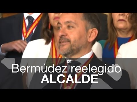 José Manuel Bermúdez reelegido alcalde de Santa Cruz de Tenerife