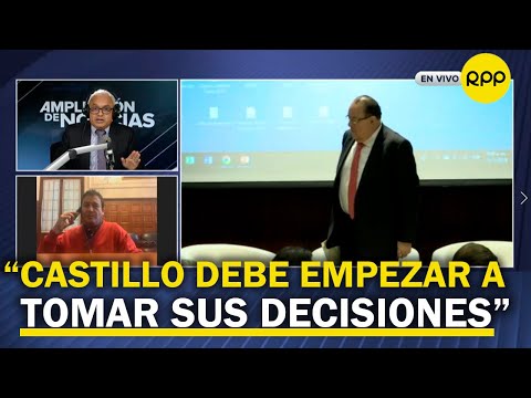 Pedro Martinez: “le pedí al presidente Castillo que no vuelva a retar al Congreso”