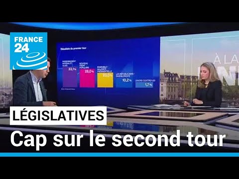 Législatives : après la victoire du RN,  cap sur le second tour • FRANCE 24