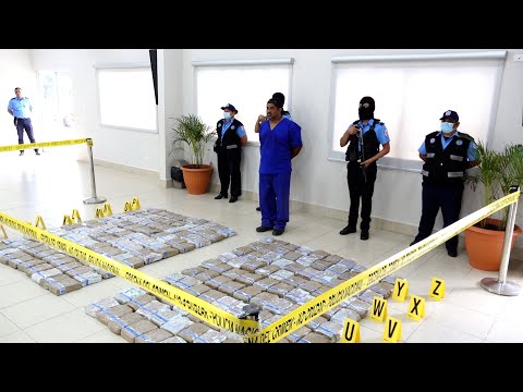 Salvadoreño capturado con más de 240 kilos de anfetaminas en Nicaragua