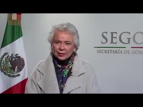 Renuncia Olga Sánchez Cordero a la SEGOB, regresa al Senado.