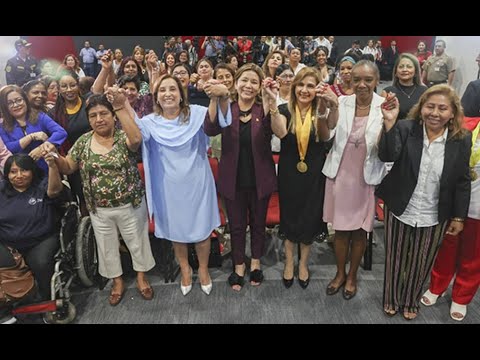 Presidenta Boluarte en el Día de la Mujer: Queremos más gobernadoras, alcaldesas y presidentas