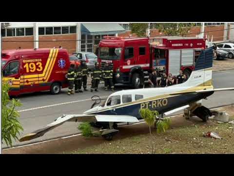 AVIÃO QUE CAIU EM BRAGANÇA PAULISTA ESTAVA SUSPENSO PARA POUSOS E DECOLAGENS!