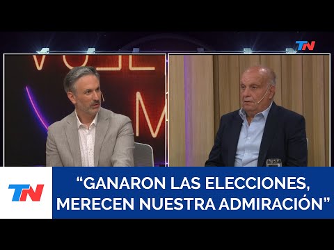 “GANARON LAS ELECCIONES, MERECEN NUESTRA ADMIRACIÓN”: Hernán Lombardi, Diputado Nacional JXC.