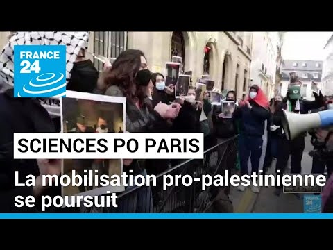 Sciences Po Paris : la mobilisation pro-palestinienne se poursuit • FRANCE 24
