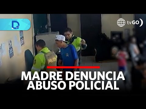 Madre denuncia abuso policial | Domingo al Día | Perú