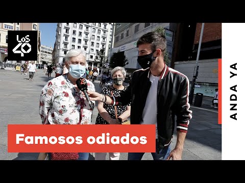 Ayuso, Pablo Motos o CR7 entre los famosos más odiados | ANDA YA en LOS40