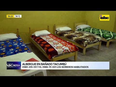 Habilitan albergue en Bañado Tacumbú