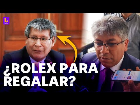 'Caso Rolex' en todo el Perú: Gobernador de Cusco entrega relojes a Fiscalía y menciona a Oscorima