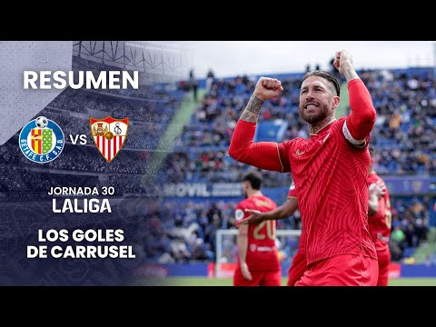 ¡Sergio Ramos celebró su cumpleaños con una victoria y un gol! - Gol del Getafe CF 0-1 Sevilla FC