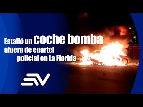 Estalló un coche bomba afuera de cuartel policial en La Florida