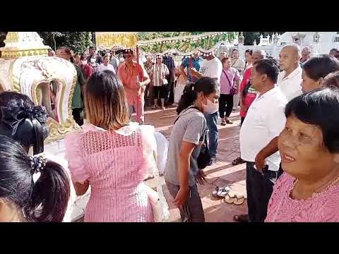 ภาพบรรยากาสงานอุปสมบทพระนพณ.ว