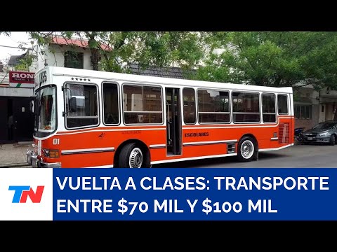 Transporte escolar más caro: viajar en micro al colegio ya cuesta $70.000 al mes