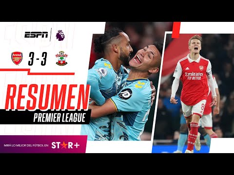 ¡PARTIDAZO TOTAL Y EMPATE AGÓNICO DE LOS GUNNERS ANTE EL SOTON! | Arsenal 3-3 Southampton | RESUMEN