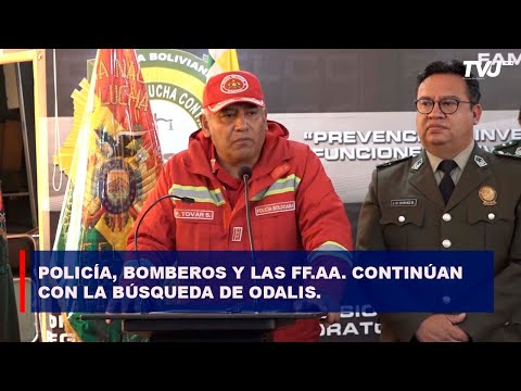 LA POLICÍA, BOMBEROS Y LAS FF AA  CONTINÚAN CON LA BÚSQUEDA DE ODALIS.