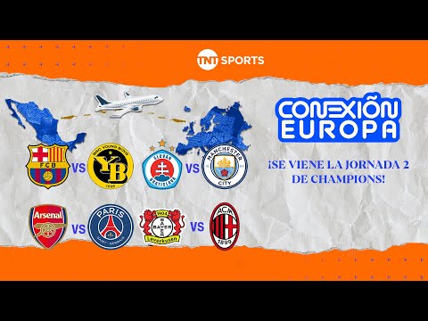 ¡BARCELONA, ARSENAL, LEVERKUSEN Y MANCHESTER CITY AGUARDAN POR CHAMPIONS LEAGUE! | CONEXIÓN EUROPA