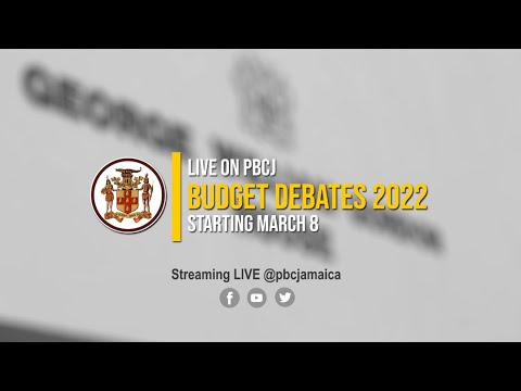 Budget Debates 2022/23 || March 8, 2022 || Live on PBCJ