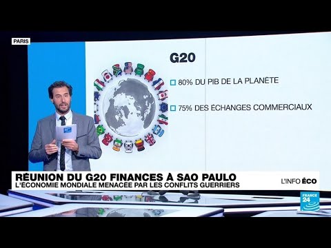 Une réunion du G20 Finances sur fond de tensions mondiales • FRANCE 24