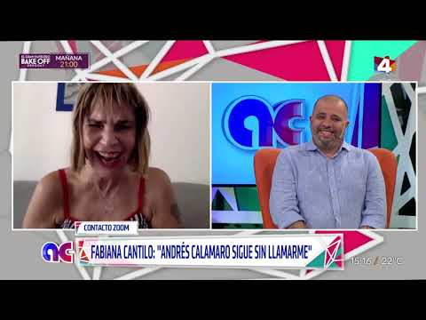 Algo Contigo - El exabrupto de Fabiana Cantilo sobre Andrés Calamaro: Es un pelot...