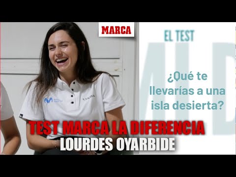 Lourdes Oyarbide responde al test de MARCA la Diferencia I MARCA