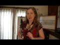 Michelle Anderson, clarinet - video on 5 common mistakes and how to fix them