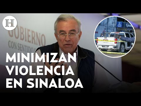 Rubén Rocha Moya pide a empresarios no estresarse por ola de violencia en Sinaloa