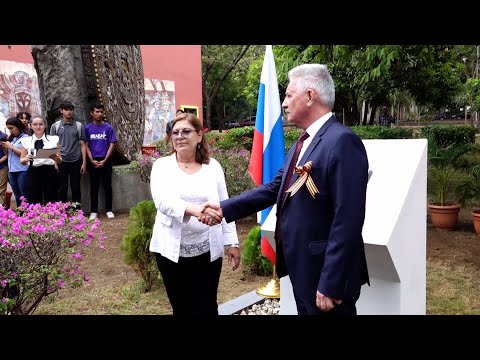 UNAN Managua y embajada de Rusia conmemoran el «Día de la Victoria» del pueblo ruso