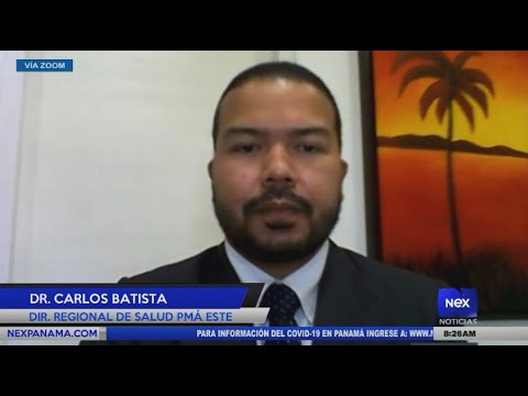 Entrevista al Dr. Carlos Batista, sobre el centro de hisopado en Chepo