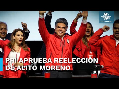 Alito Moreno podría permanecer como presidente del PRI hasta 2032; aprueban reelección