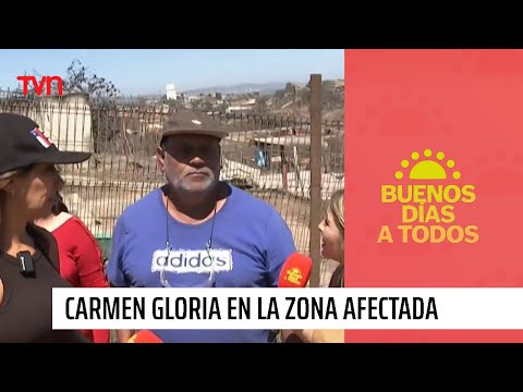 Carmen Gloria Arroyo con todo en la reconstrucción de zonas afectadas por incendios | BDAT