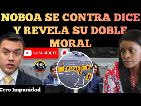 DANIEL NOBOA SE CONTRA DICE EN SUS DECLARACIONES Y QUEDA EXPUESTA SU DOBLE MORAL NOTICIAS RFE TV