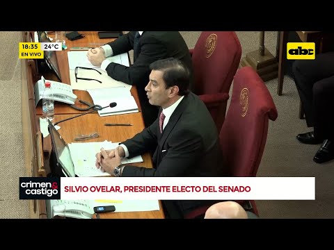 Silvio ‘’Ovelar’' es presidente de la Cámara de Senadores