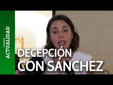 Irene Montero muestra su decepción con Sánchez: Que el presidente se quede no resuelve el problema