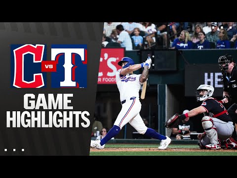 Guardians vs. Rangers Game Highlights (8/23/25) | MLB Highlights
