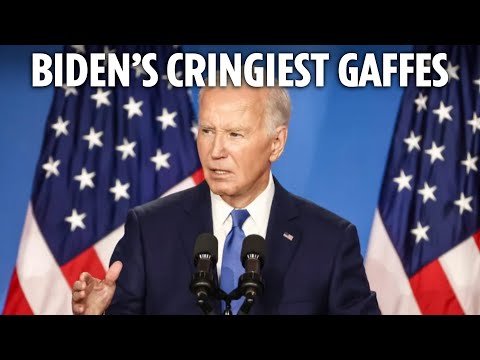 Mumbles, bumbles and stumbles - Joe Biden’s cringiest moments and biggest gaffes